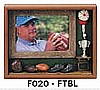 Football Picture Frame (9"x10 3/4"x1 1/2")